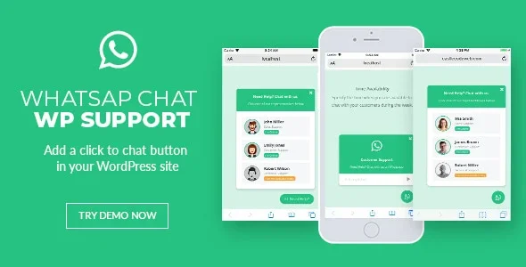 WhatsApp Chat Support – WordPress Plugin