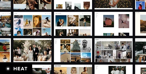 Heat – Responsive Photography WordPress Theme