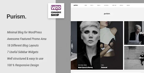 Purism – WordPress Blog Theme