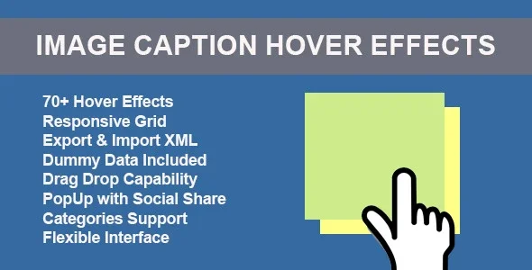 Image Caption Hover Effects