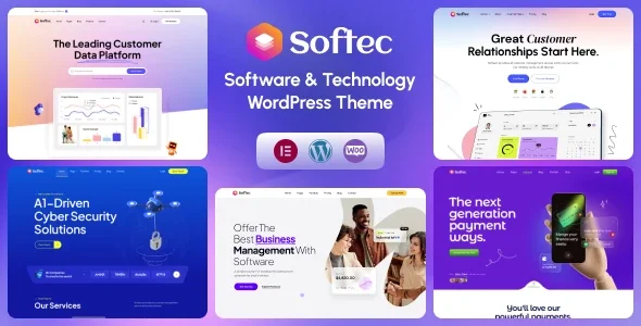 Softec – Software & Technology WordPress Theme + RTL