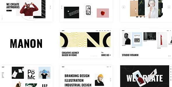 Manon – Portfolio & Agency WordPress Theme