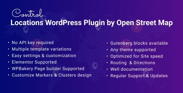Control Locations – WordPress Map Finder Plugin for Store Locator & Service Center