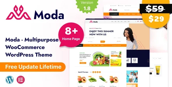 Moda – Multipurpose WooCommerce WordPress Theme With RTL Support