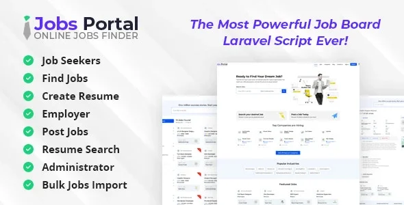 Jobs Portal – Job Board Laravel Script