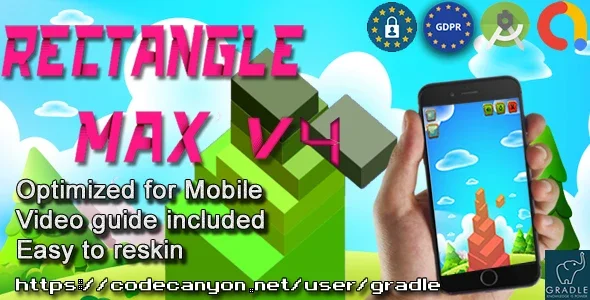 Rectangle Max (Admob + GDPR + Android Studio)