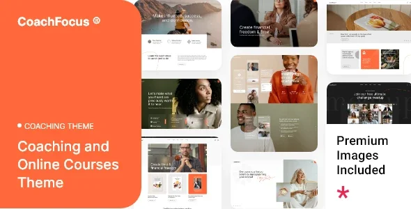CoachFocus – Coaching & Online Courses WordPress Theme