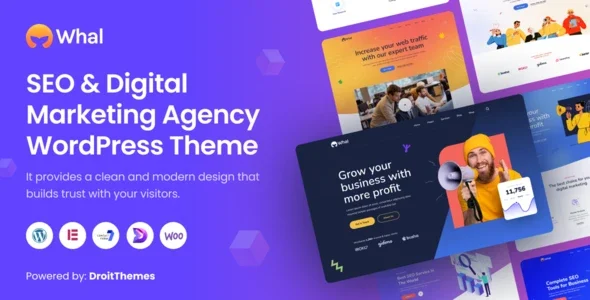 Whal – Digital Marketing & SEO WordPress Theme